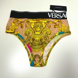 Versace high waist panties for woman